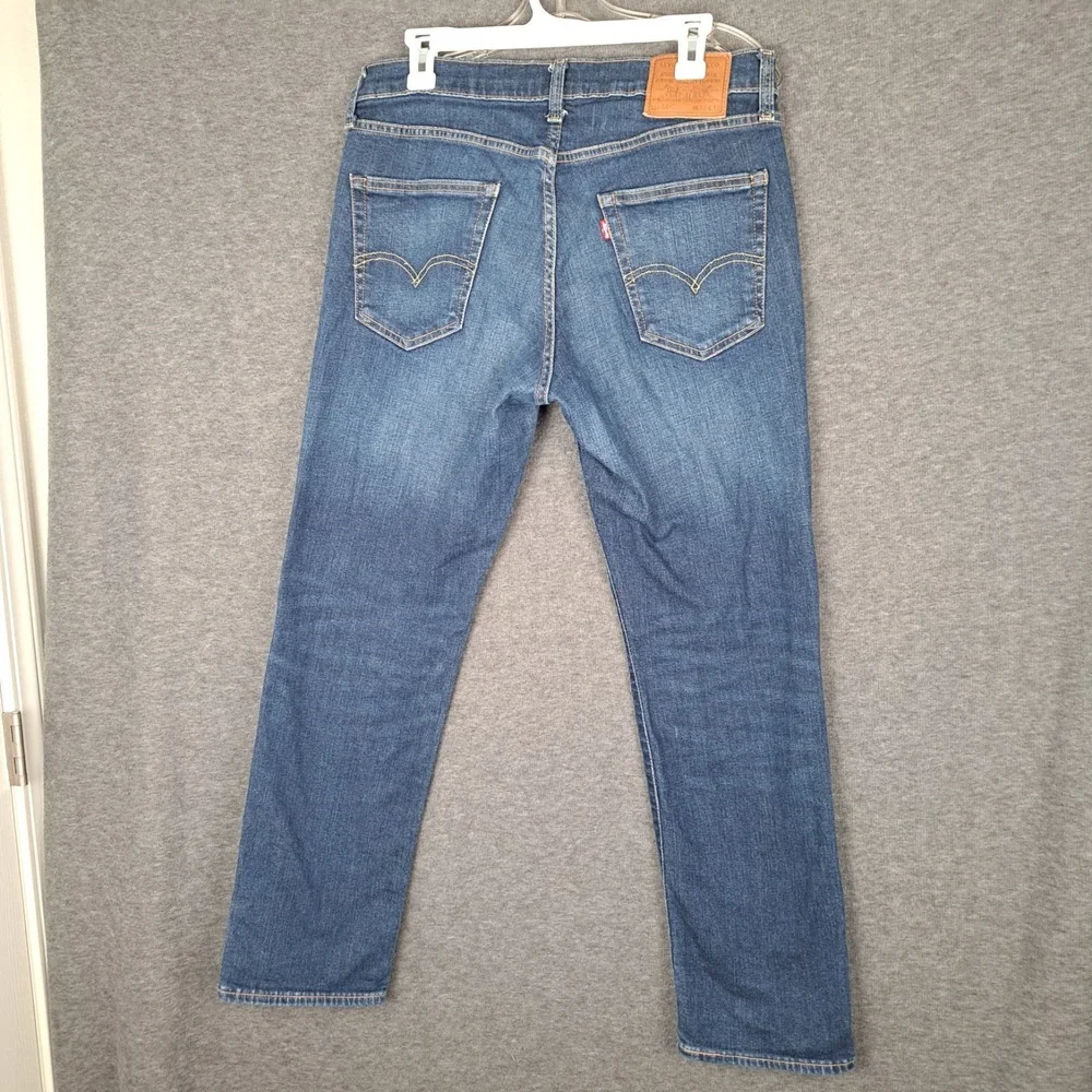 Levi's Premium 541 Athletic Taper Jeans Men's 32x31 Dark Wash Big E Tag 32x32